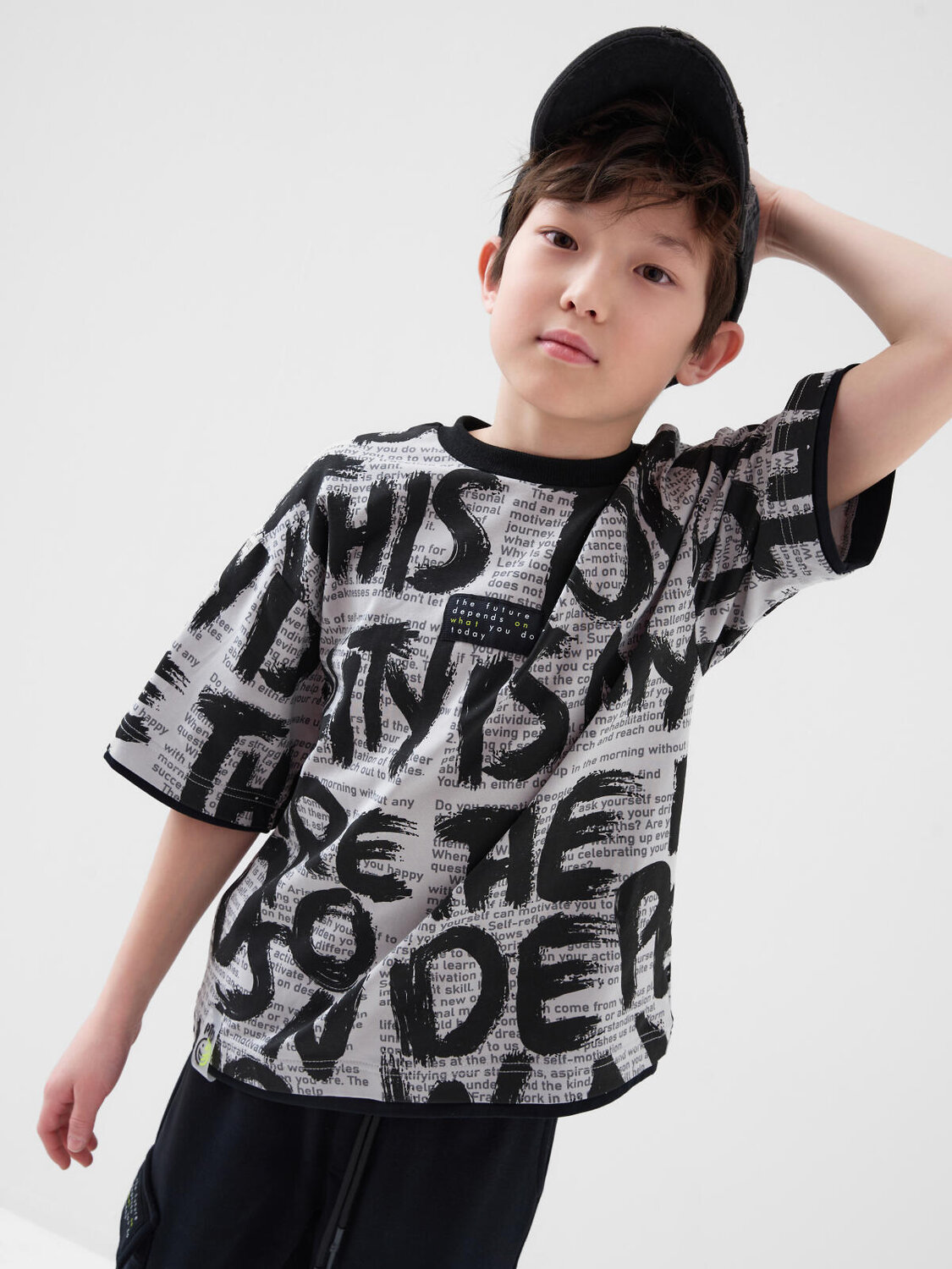 PLAYTODAY Фуфайка 587481 12611258 черный,серый,светло-серый