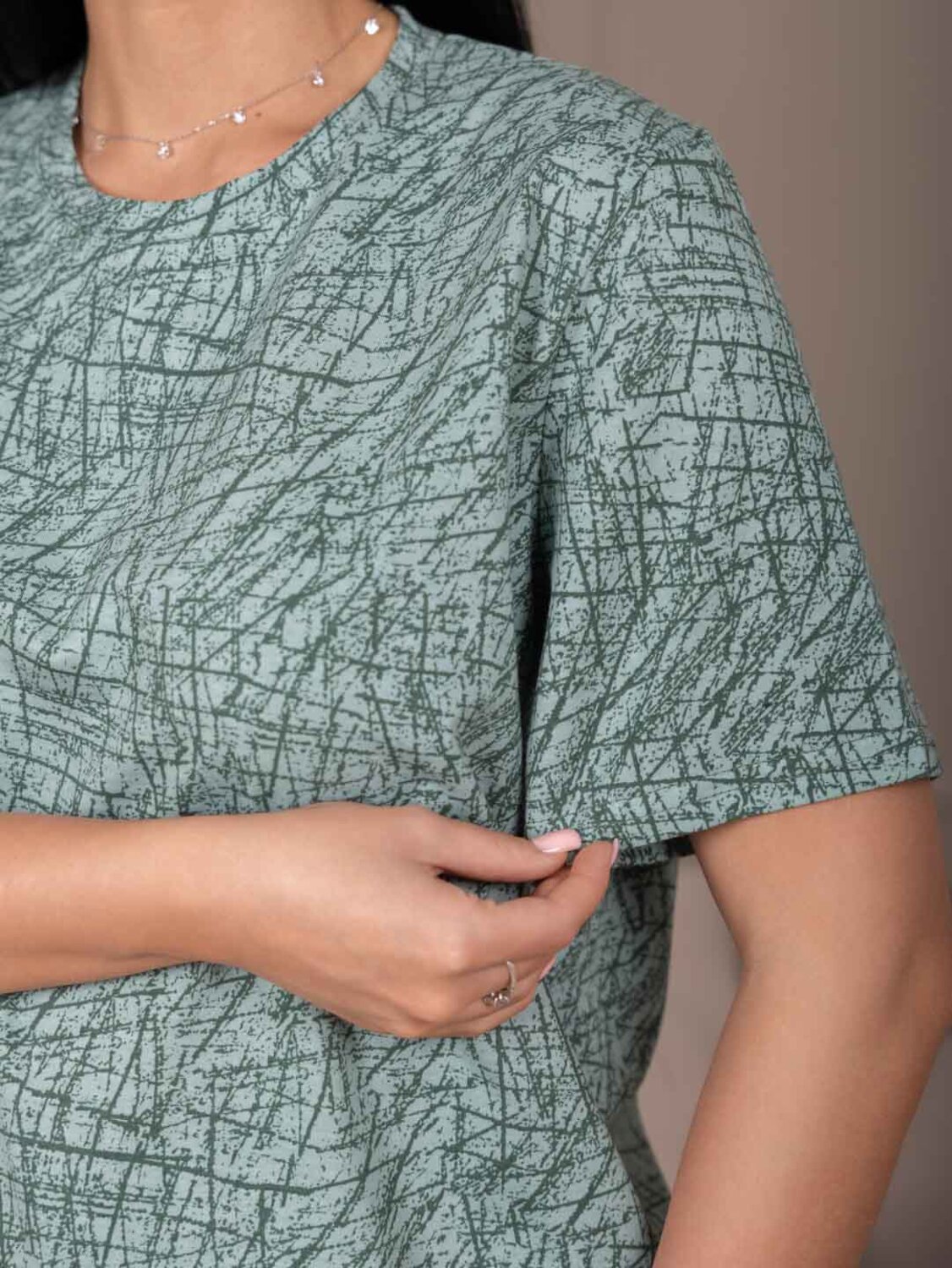 Текс-плюс Футболка 587523 00-00247359 Зеленый