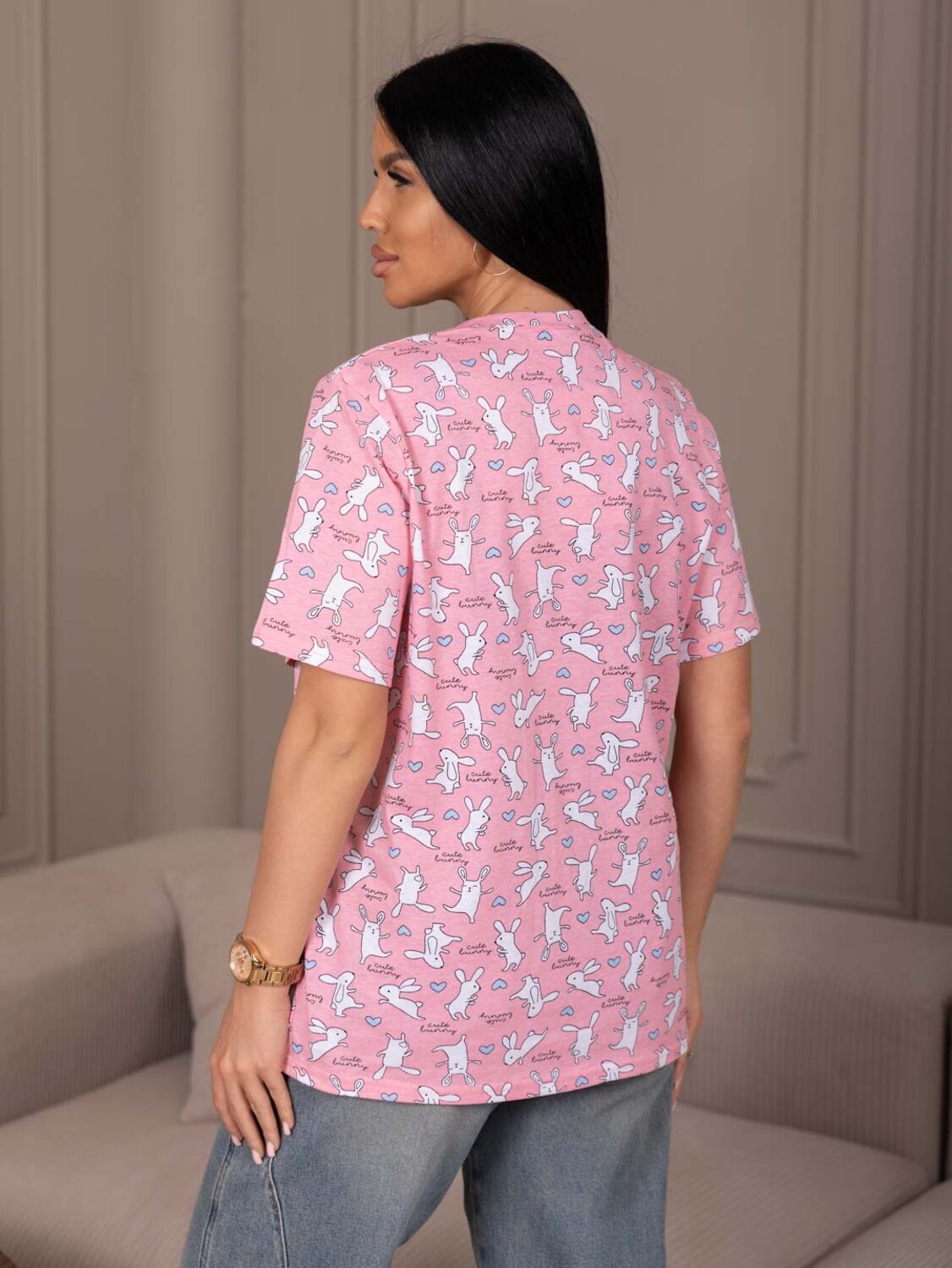 Текс-плюс Футболка 587524 00-00247355 Розовый