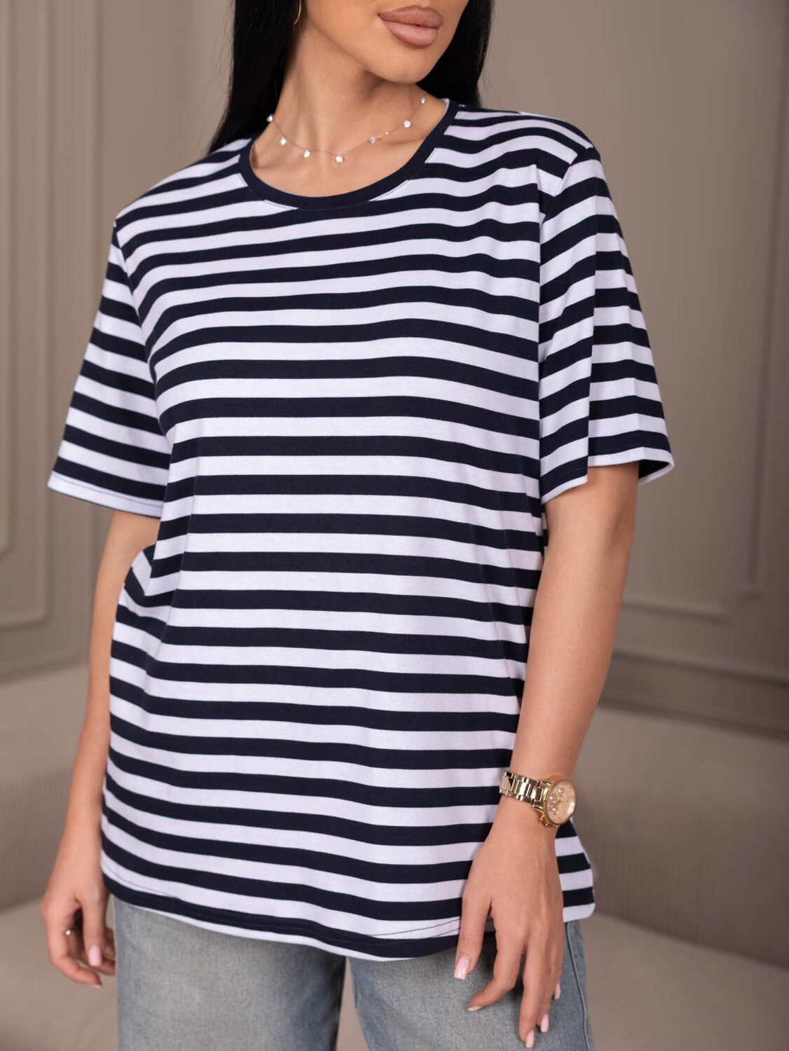 Текс-плюс Футболка 587525 00-00246503 Синий,белый