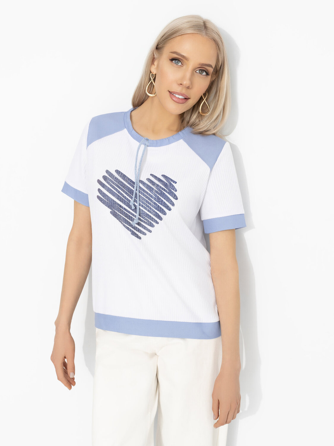 CHARUTTI Футболка 587550 12715 Белый