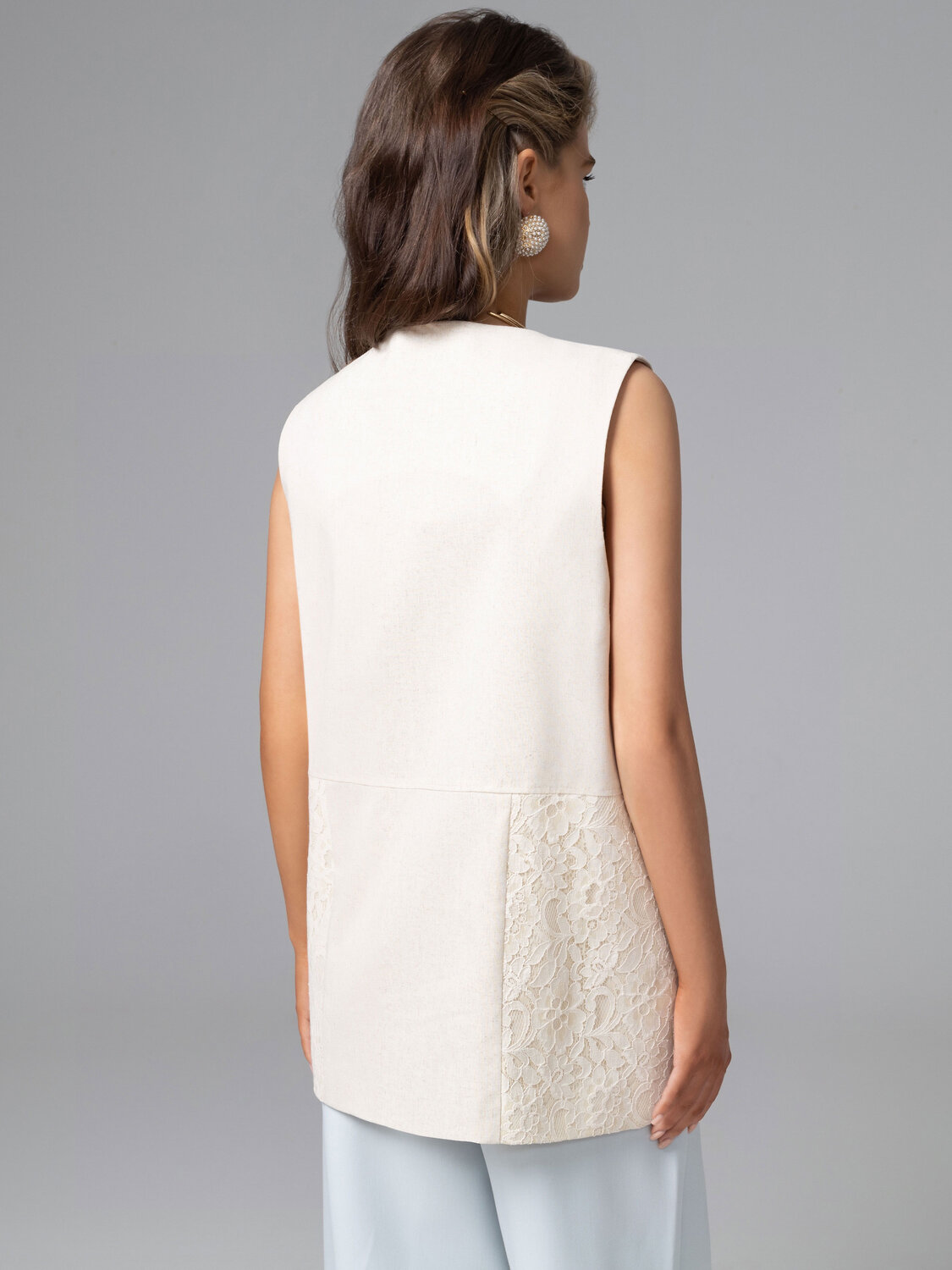 CHARUTTI Жилет 587551 12661 Бежевый