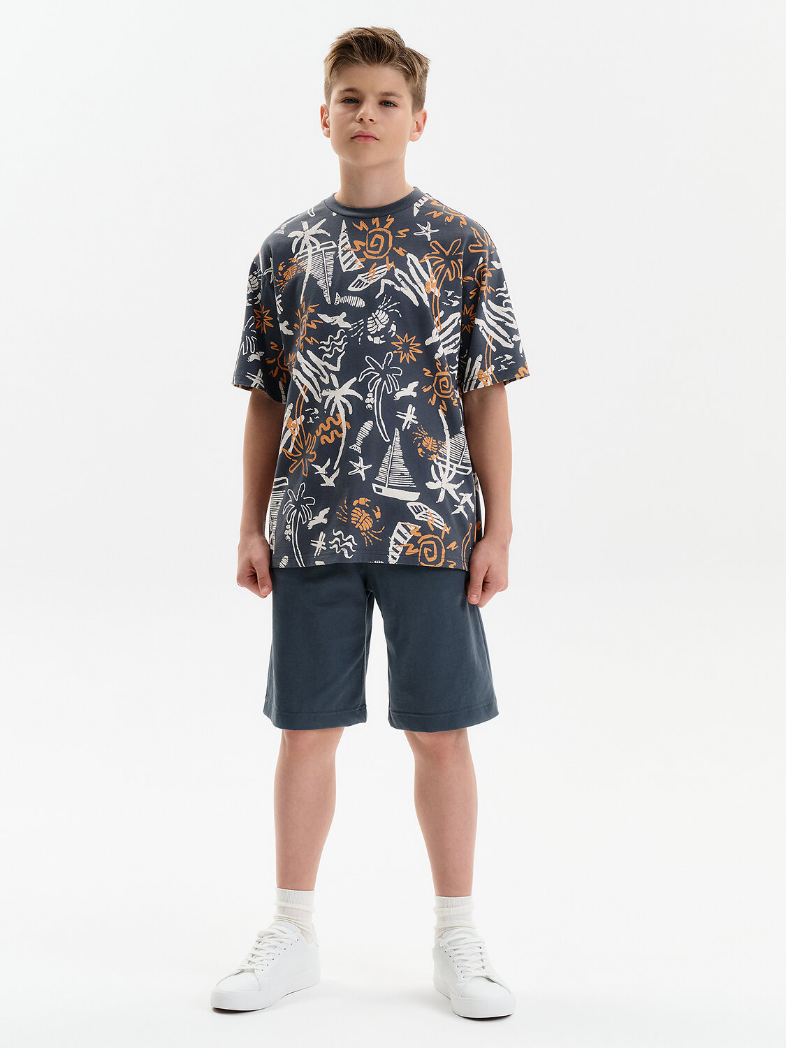 PELICAN Шорты 587565 BFH3369/1/1U Серый