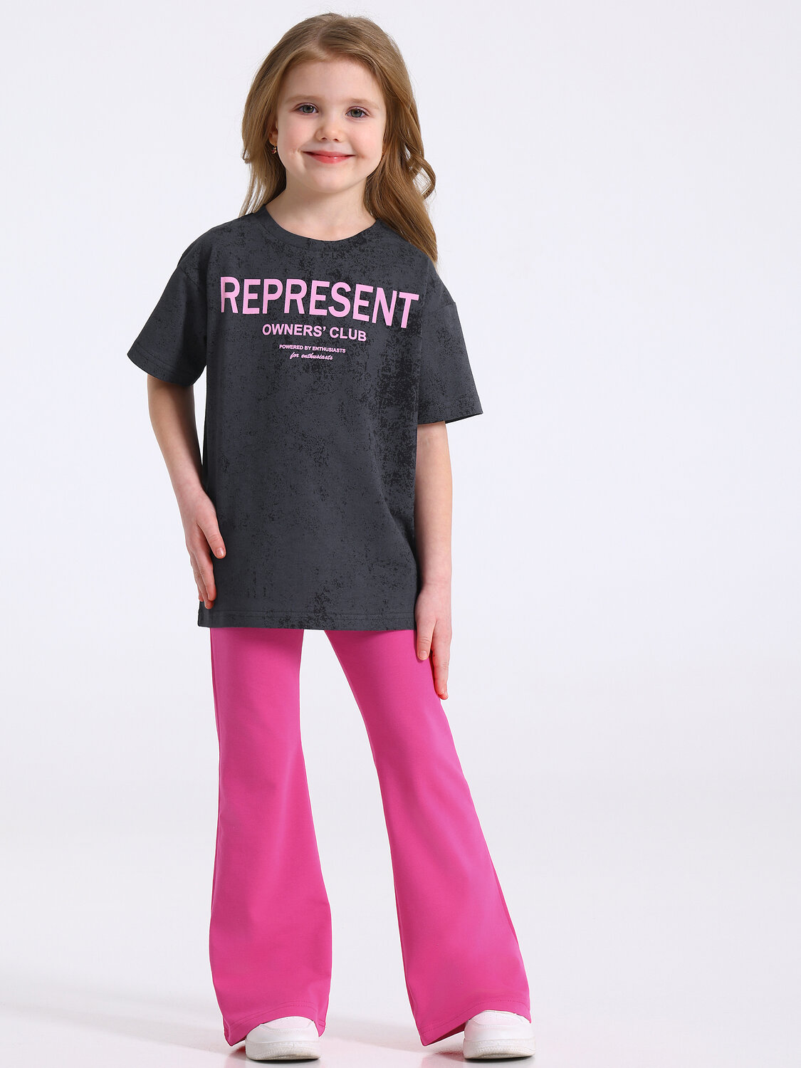 Апрель Комплект 587571 2ДФБ5919804н варенка темно-серый+ярко-розовый12 / Свой клуб