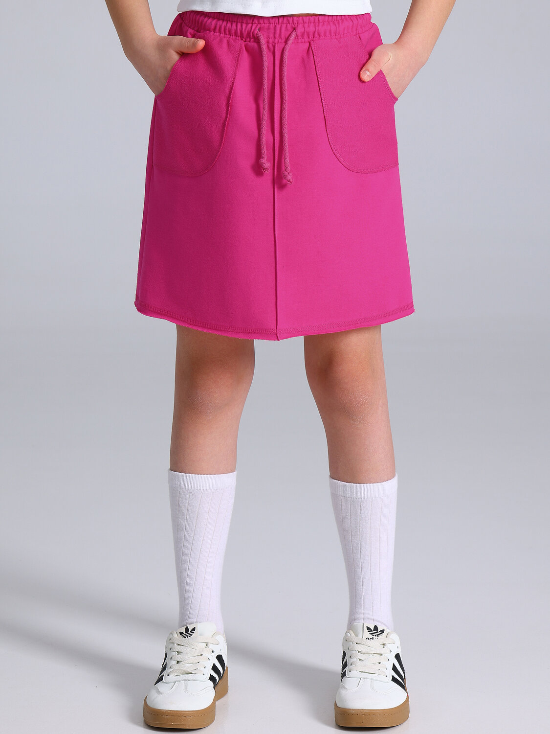 Апрель Юбка 587572 1ДЮК4748258 ярко-розовый