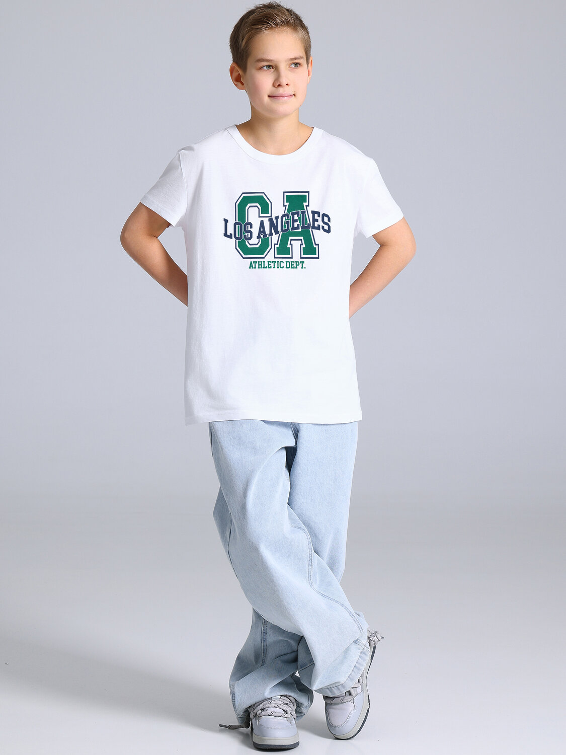 Апрель Футболка 587573 1ПДФК4518001 белый