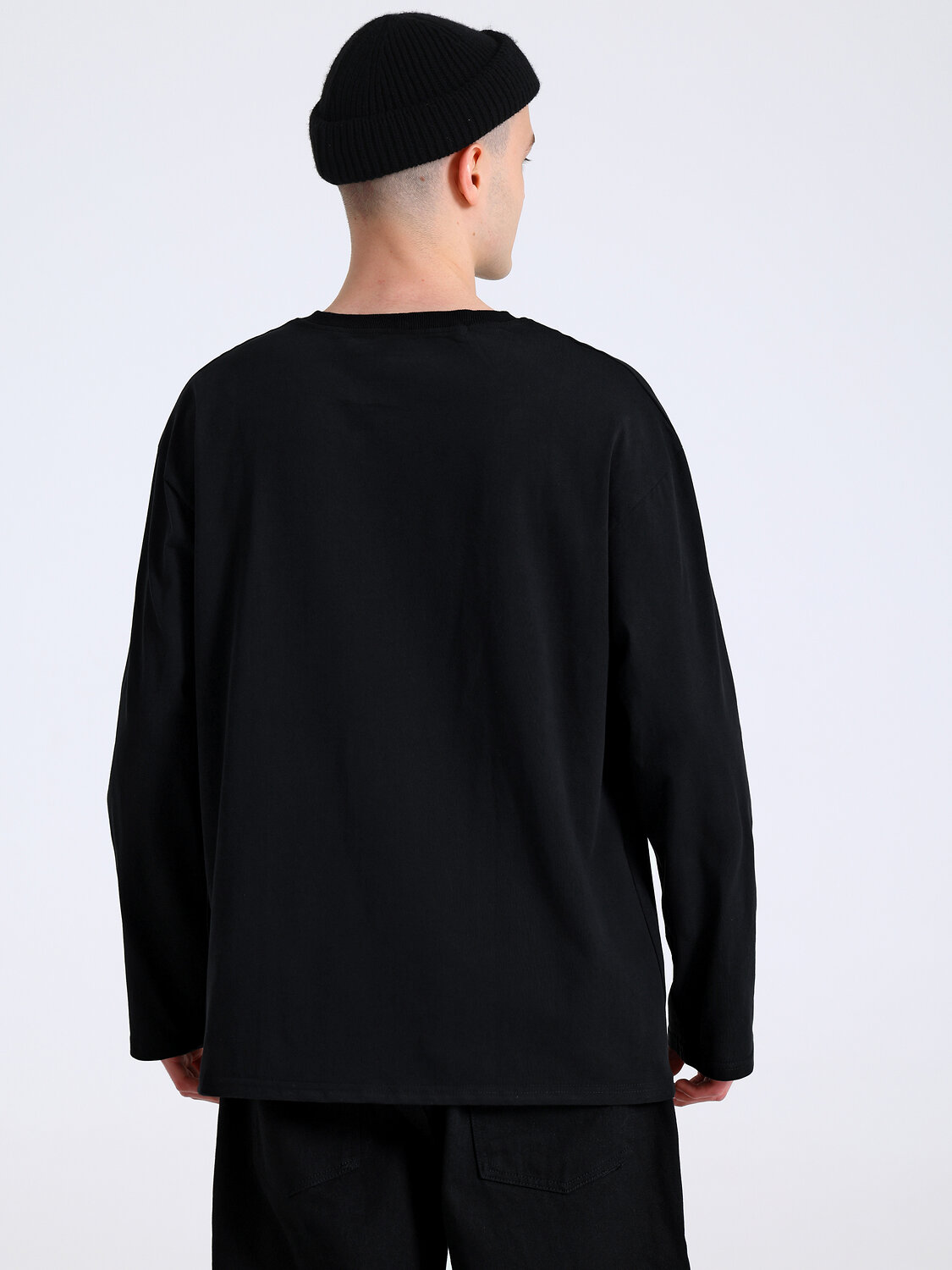 Апрель Лонгслив 587577 1МДЛД5171006 черный