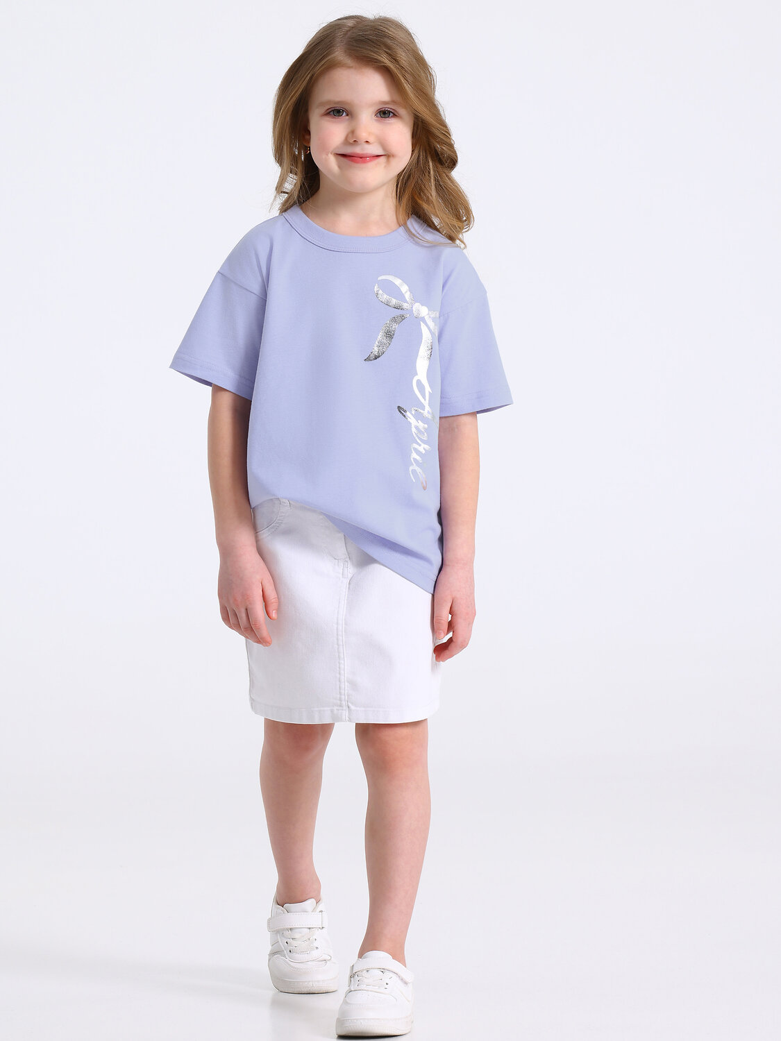 Апрель Футболка 587597 1ДДФК4327001 сиреневый