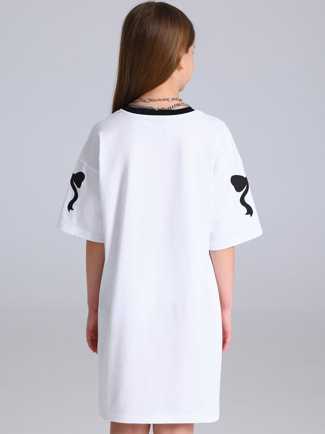 Апрель Платье 587605 1ДПК5035001 белый+черный