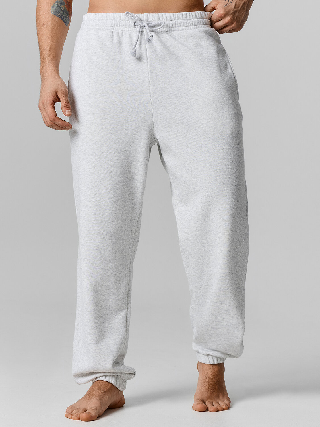 MARK FORMELLE Брюки 587609 581139 серый меланж