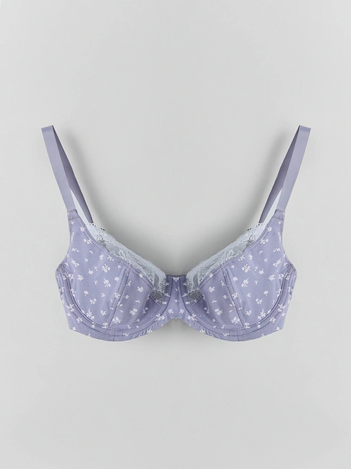 MARK FORMELLE Бюстгальтер 587613 512396 цветочки на сером