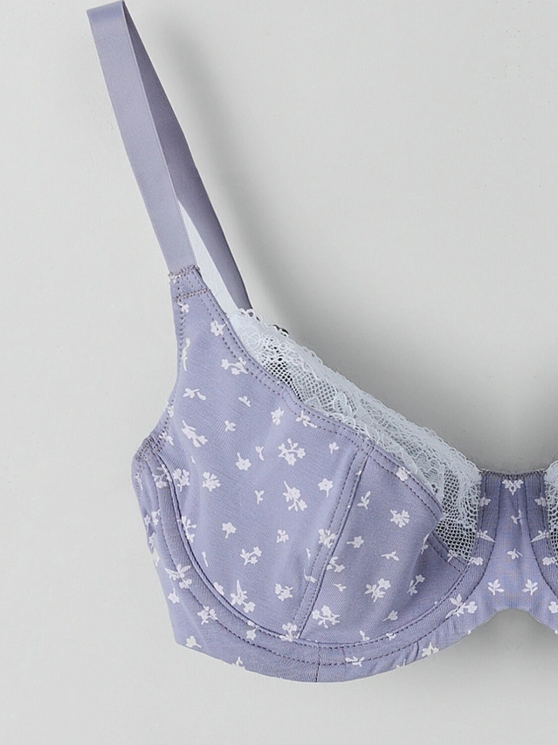 MARK FORMELLE Бюстгальтер 587613 512396 цветочки на сером