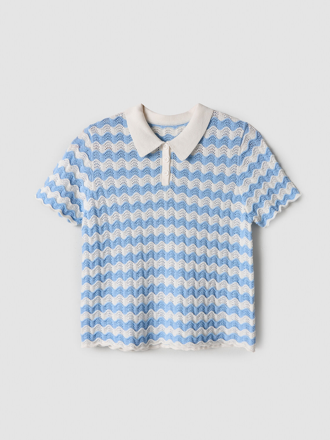 MARK FORMELLE Поло 587646 127999 бело -голубая волна