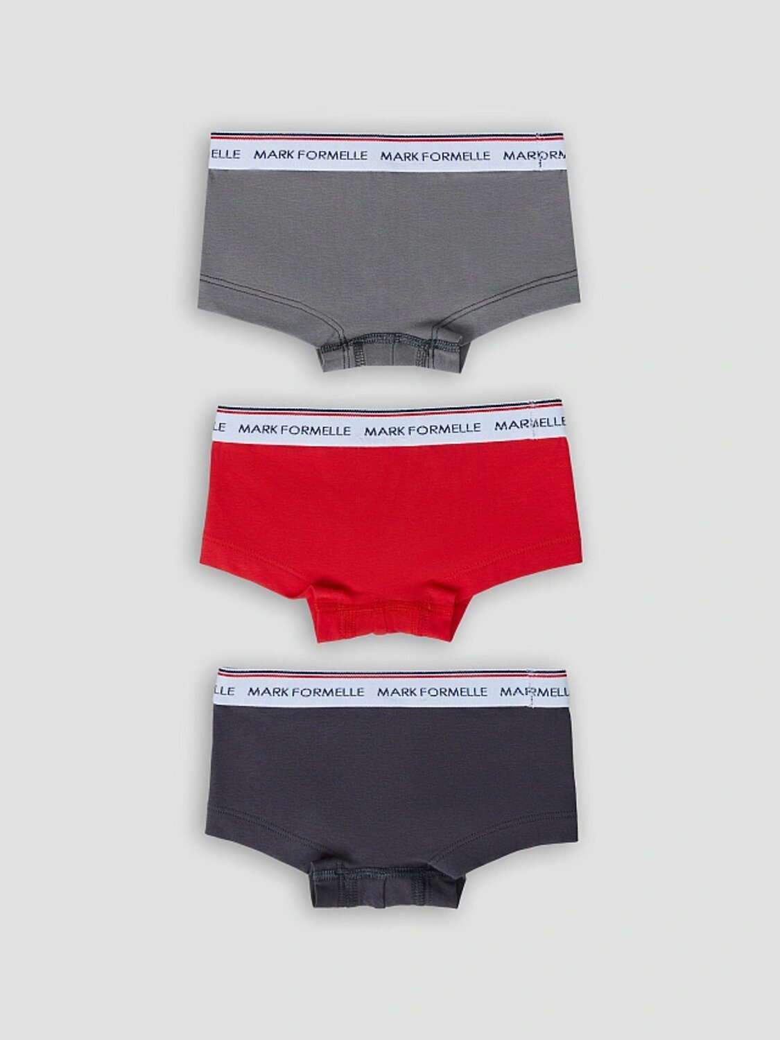 MARK FORMELLE Трусы 587663 413354-3 огненный красный+обсидиан+т.серый