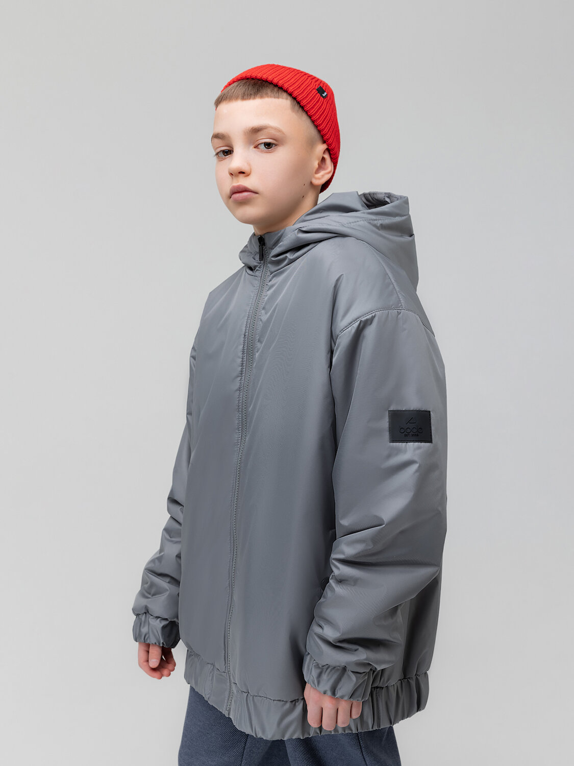 Bodo Бомбер 587770 49-18MU серый