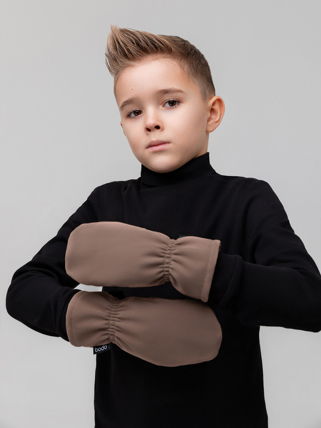 Bodo Варежки 587773 61-4MU темно-бежевый