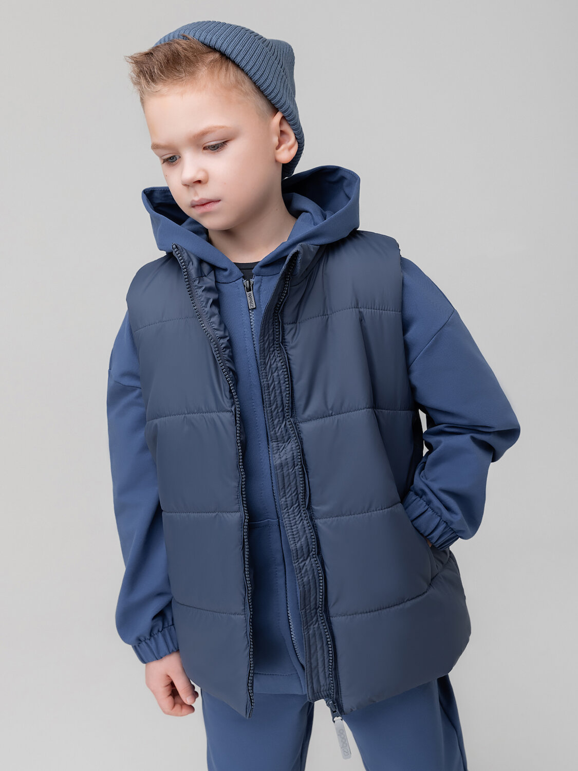 Bodo Жилет 587782 14-88MU джинсовый