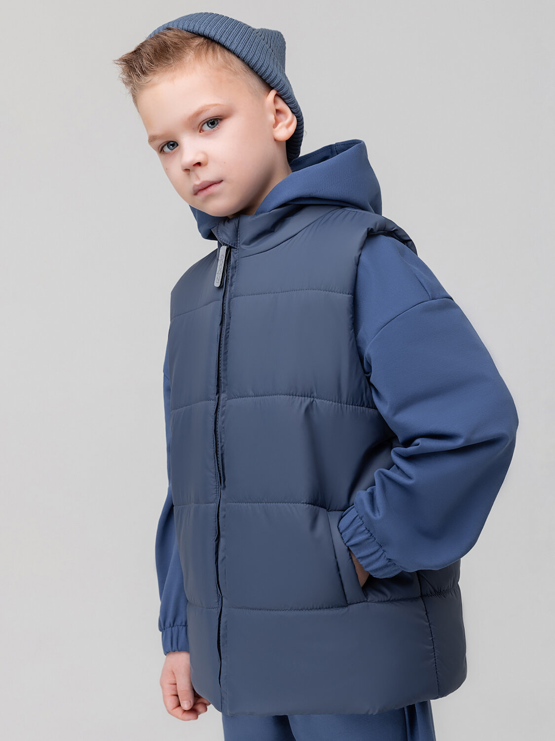 Bodo Жилет 587782 14-88MU джинсовый