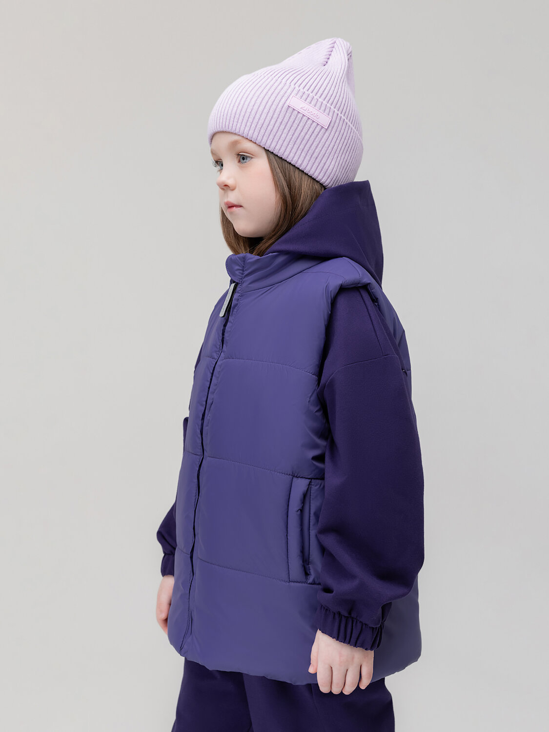 Bodo Жилет 587784 14-88MU баклажановый