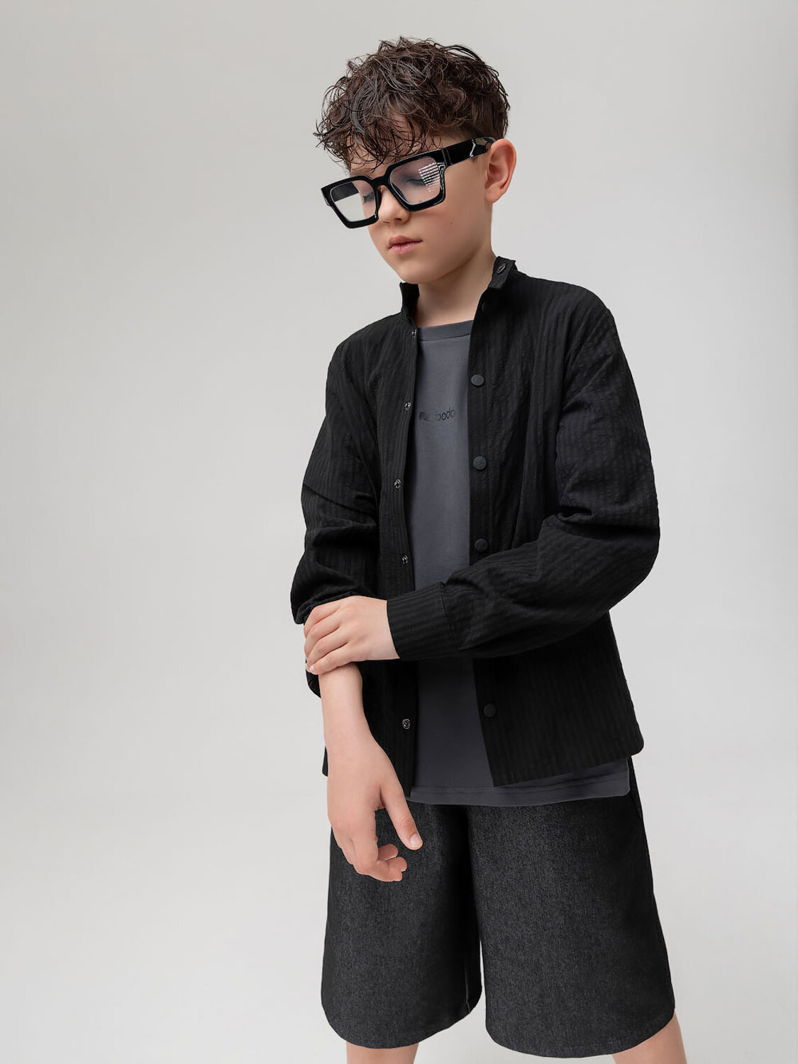 Bodo Рубашка 587818 38-76MU черный