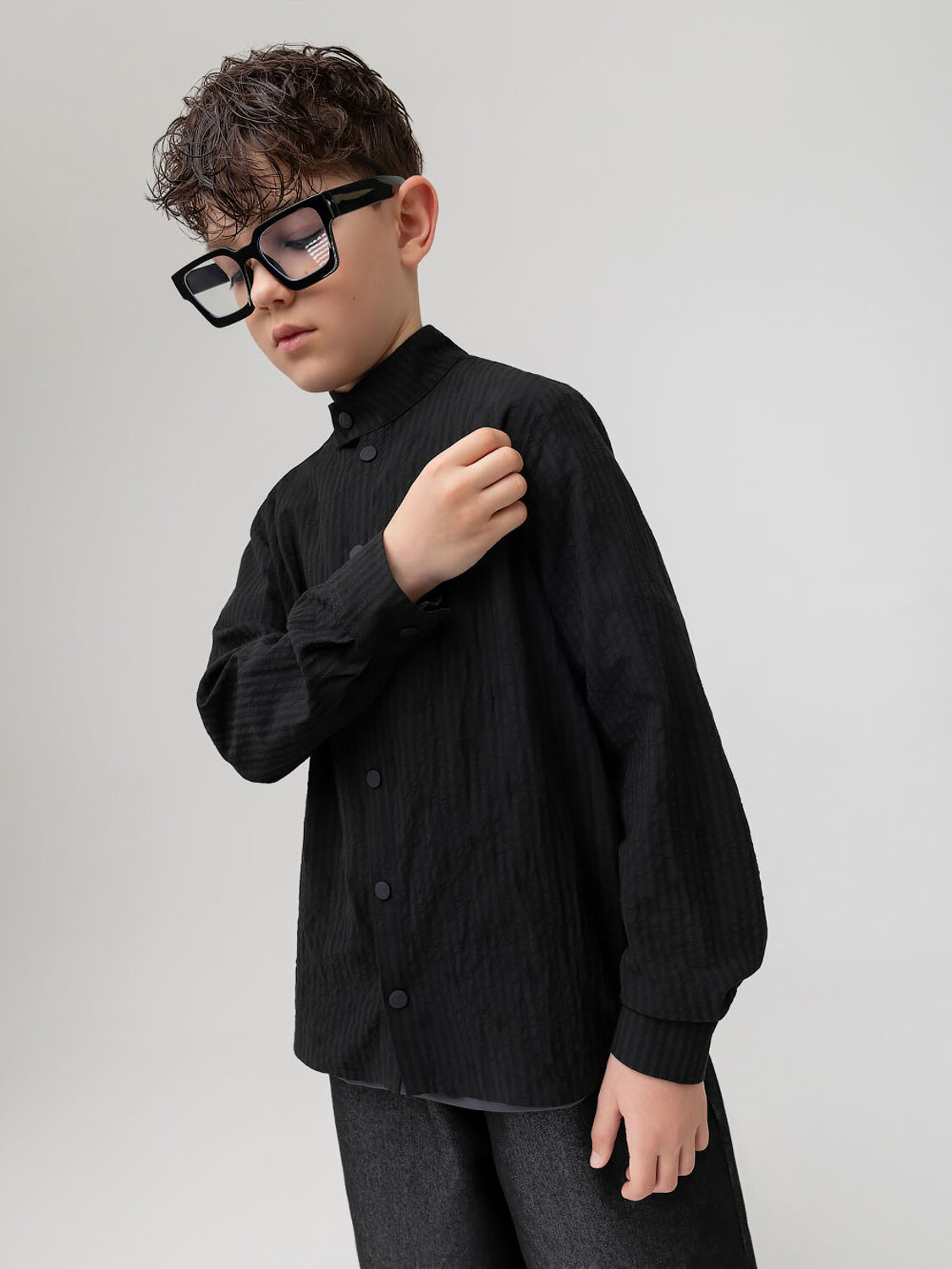 Bodo Рубашка 587818 38-76MU черный