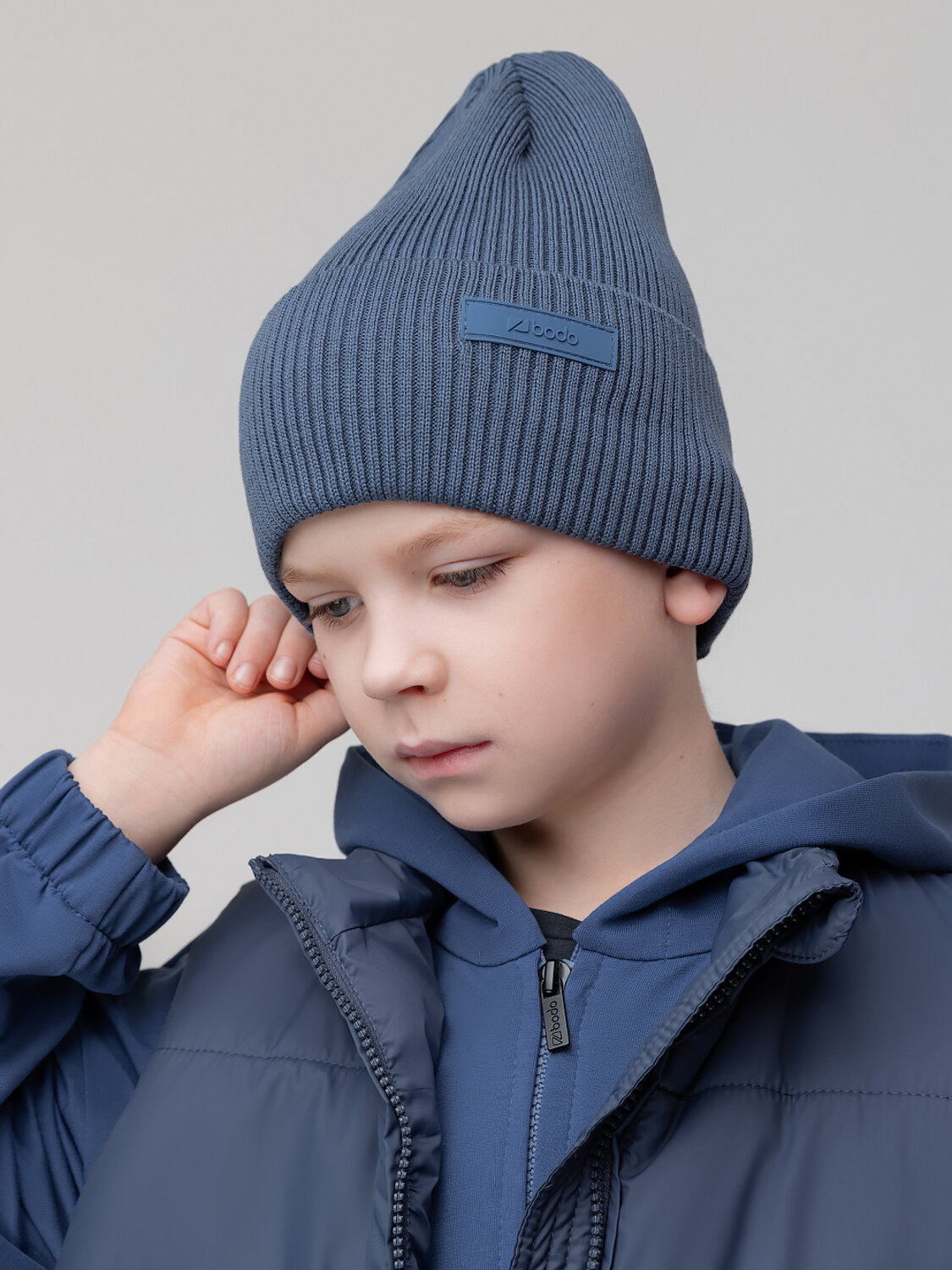 Bodo Шапка 587837 10-426MU светлый джинс