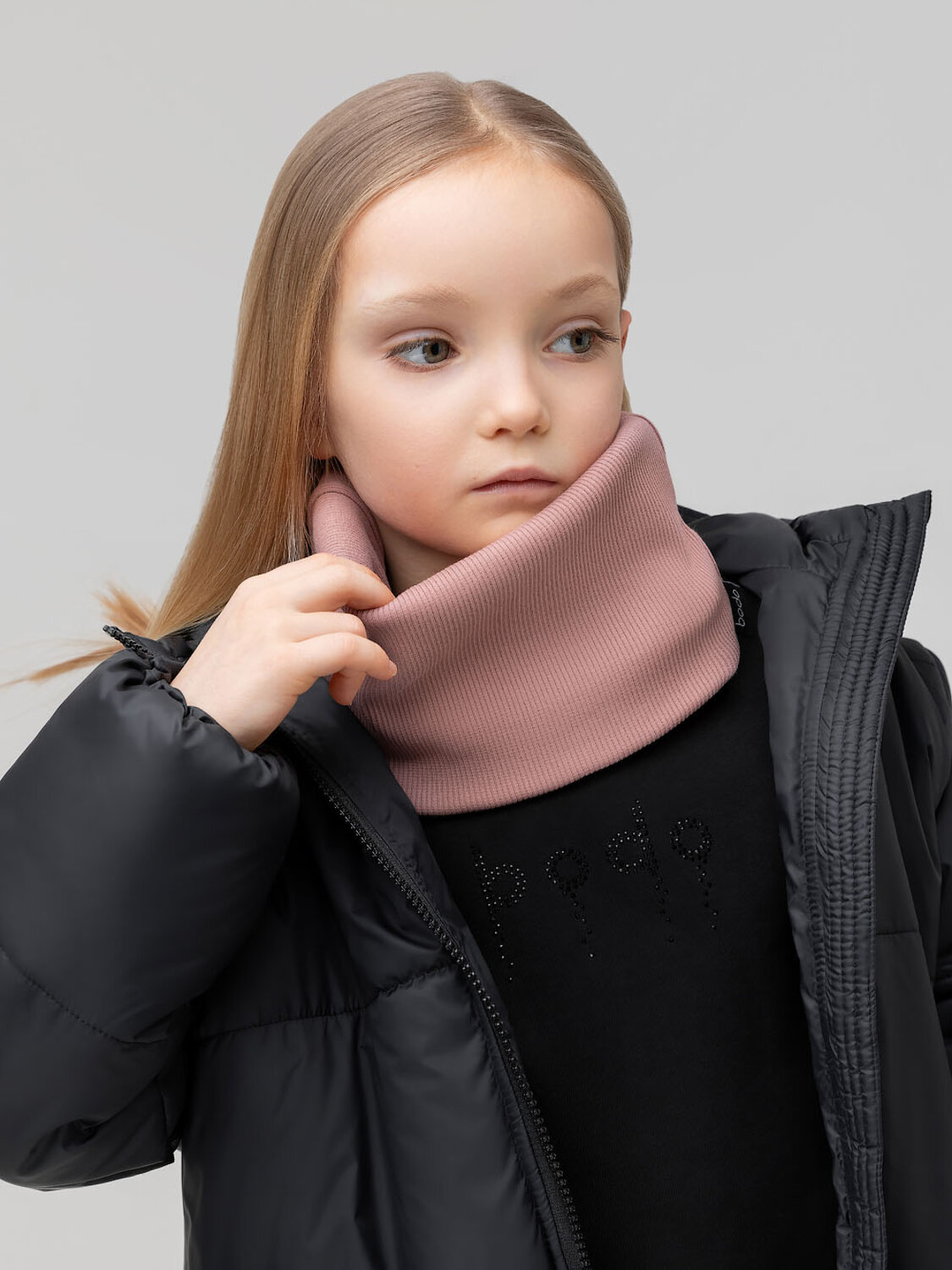 Bodo Шарф 587846 12-134M пудровый