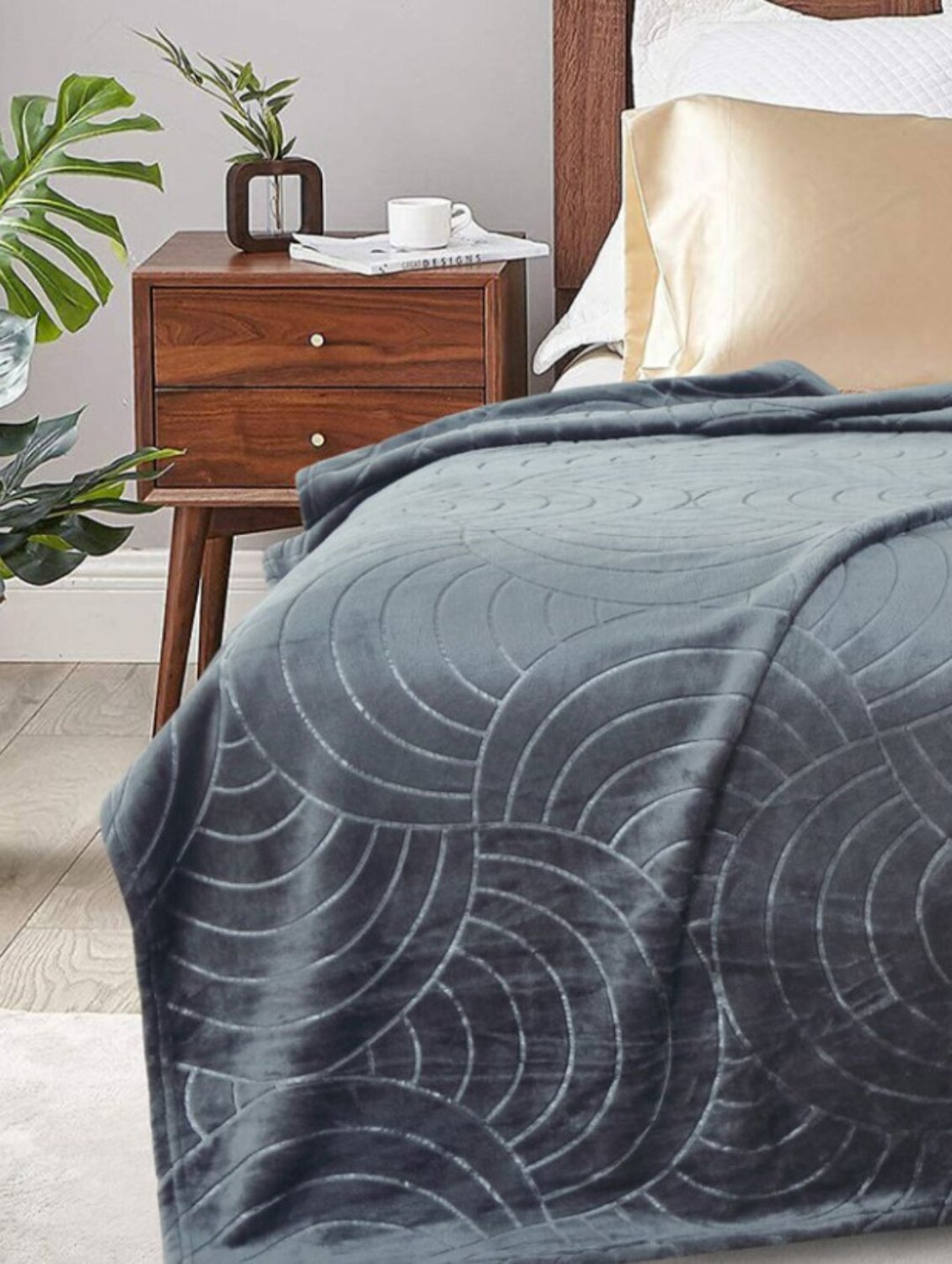 Текс-плюс Плед 587861 00-00247450 Графит