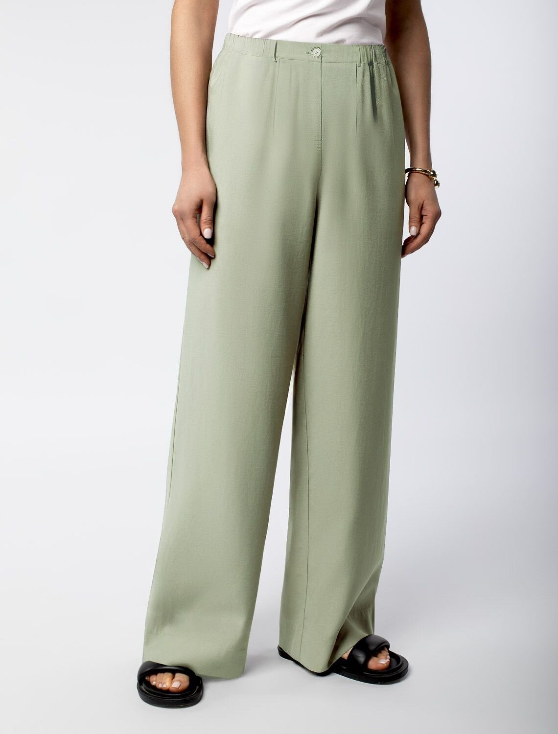 VILATTE Брюки 587870 D24.310 зеленый чай