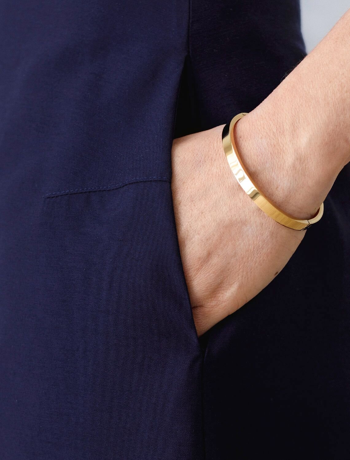 VILATTE Юбка 587878 D26.203 темно-синий