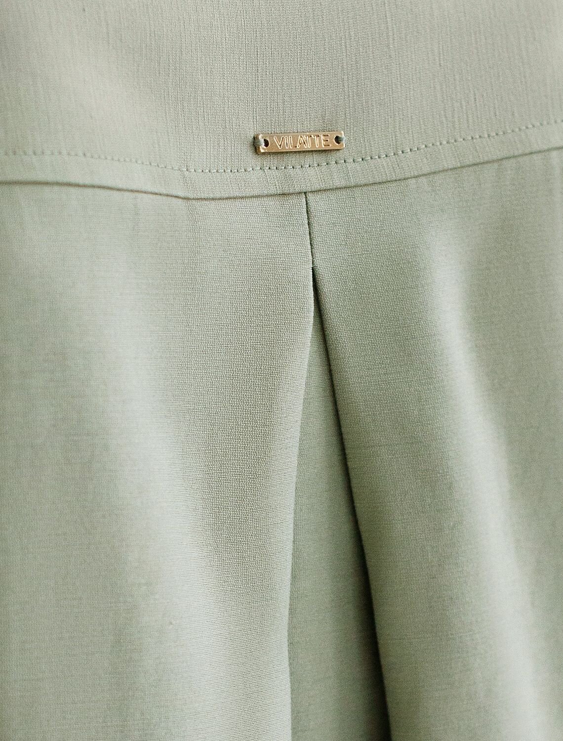 VILATTE Блузка 587879 D29.354 зеленый чай