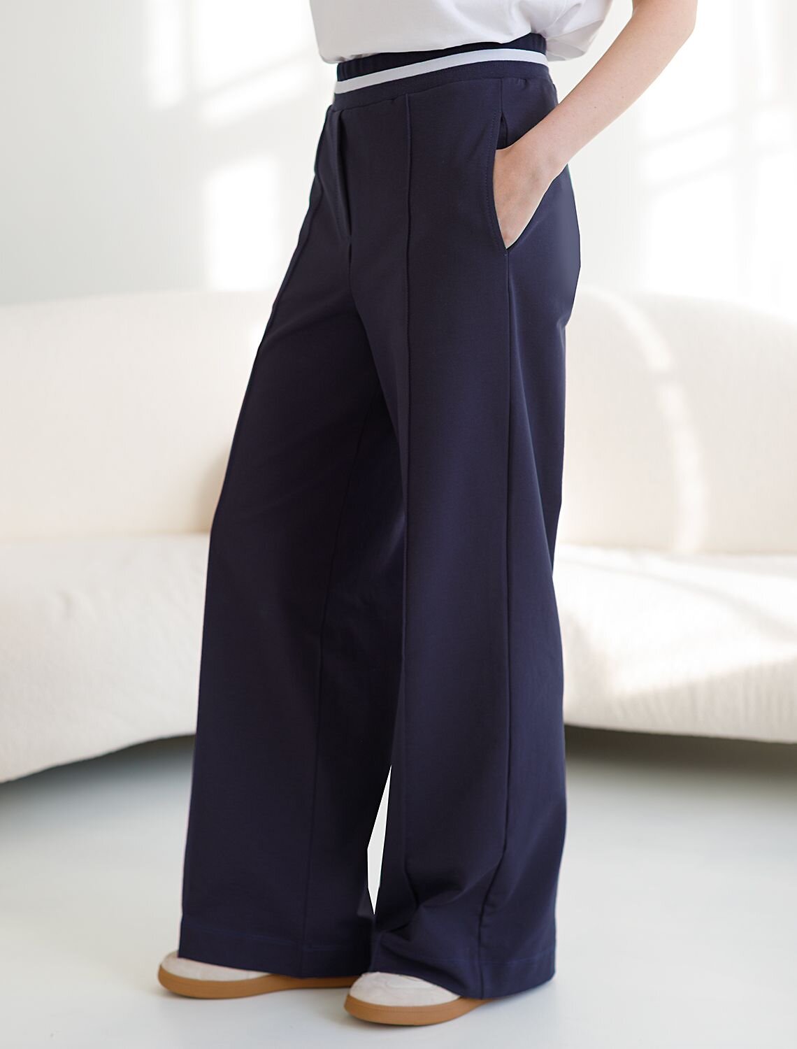 VILATTE Брюки 587893 D44.168 т.синий