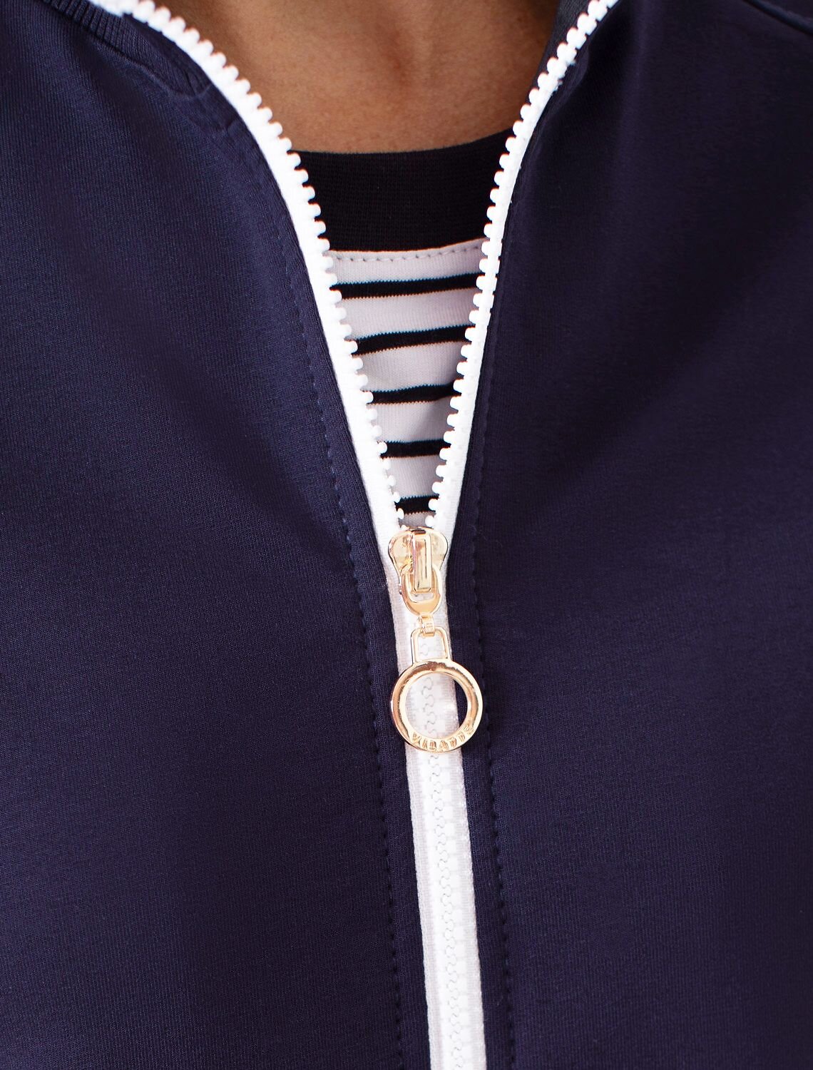 VILATTE Джемпер 587902 D49.171 т.синий