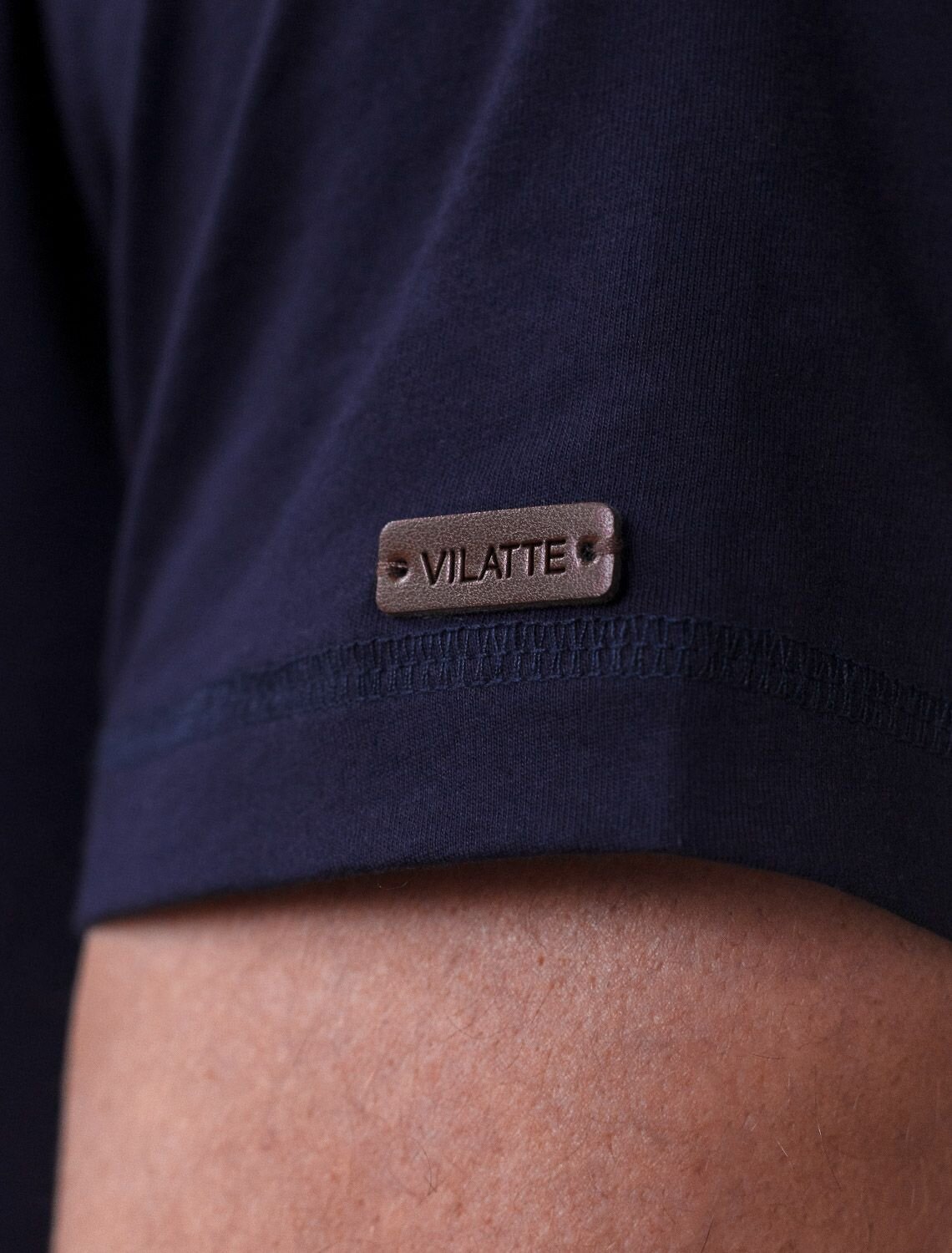 VILATTE Футболка 587907 U49.068 т.синий_wander