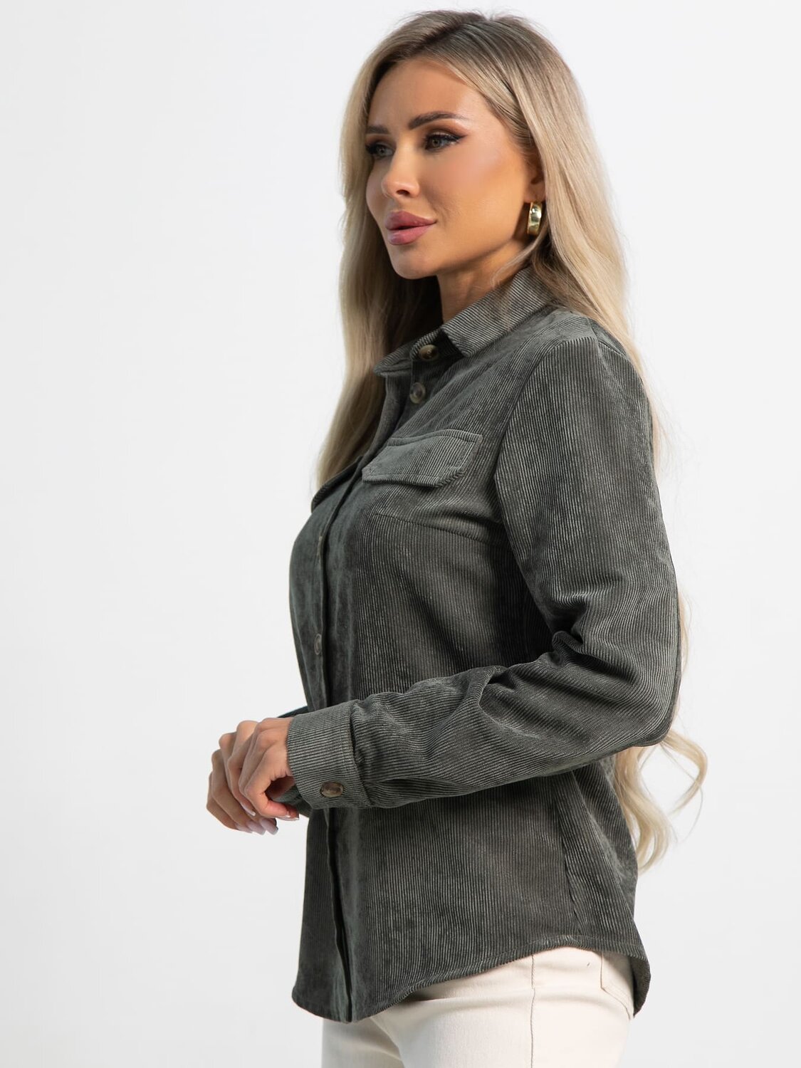 LT Collection Рубашка 587909 Б15301-2М хаки