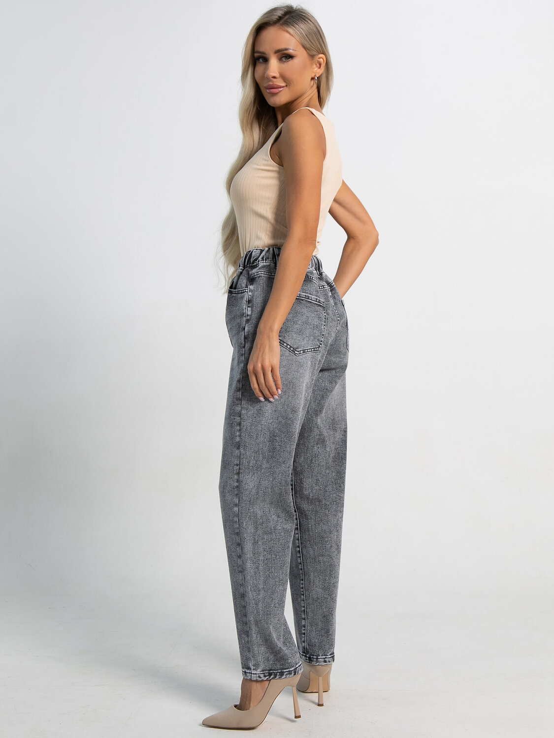 LT Collection Джинсы 587913 Б15415-4М серый