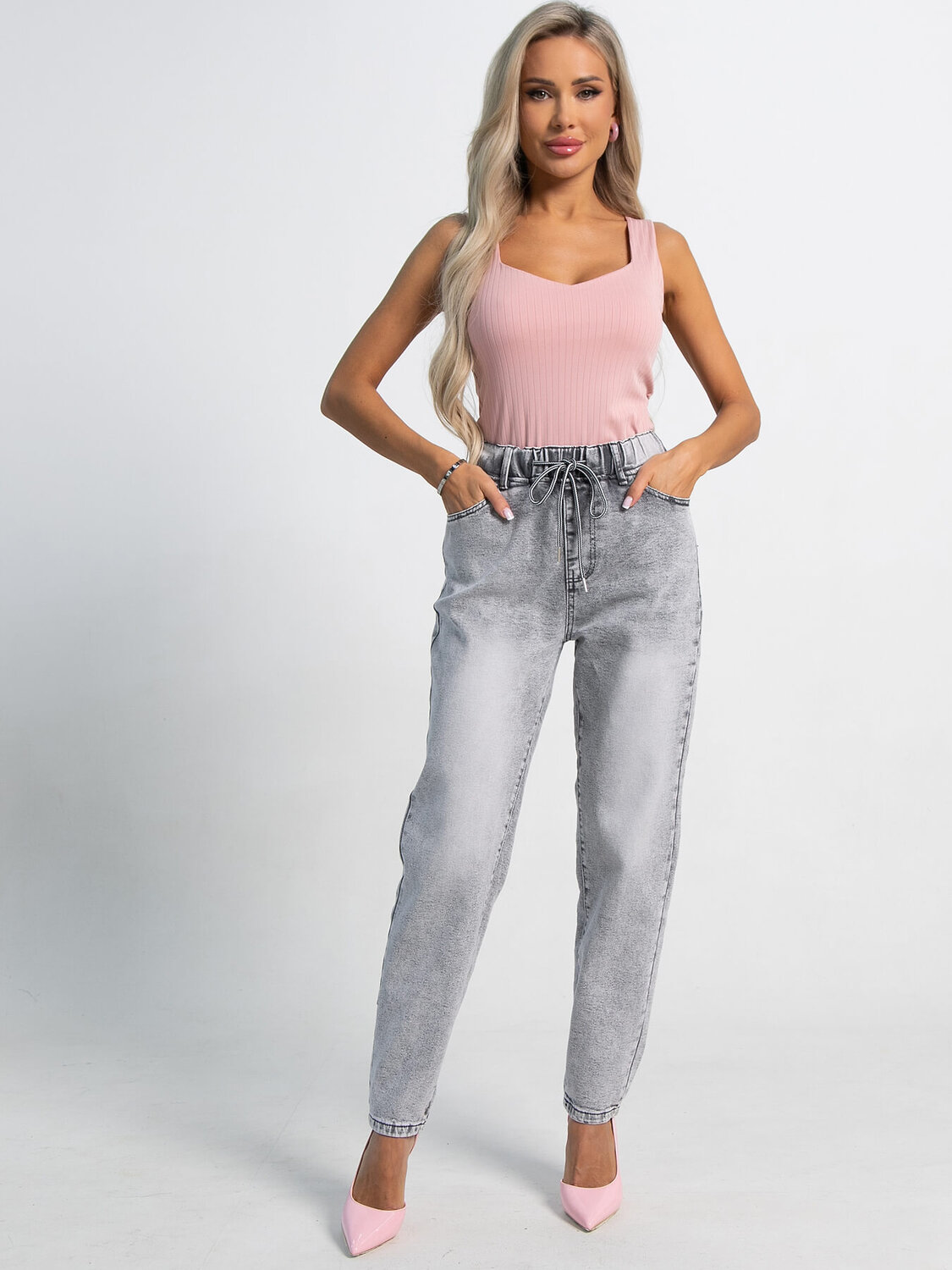 LT Collection Джинсы 587914 Б15416-4М серый