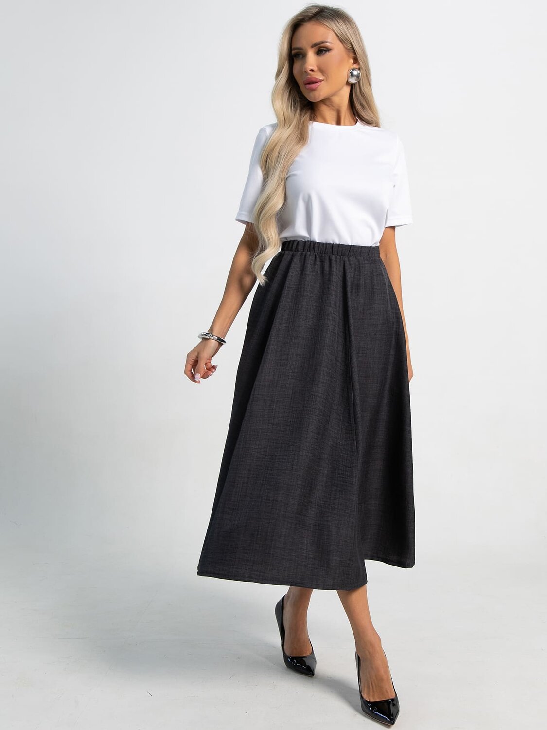 LT Collection Юбка 587917 Ю15463-10М черный