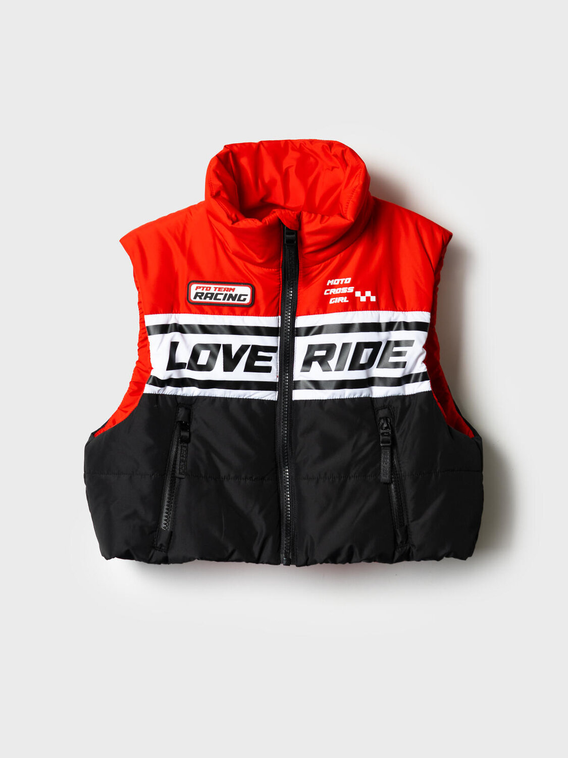 PLAYTODAY Жилет 587921 12621339 белый,черный,красный