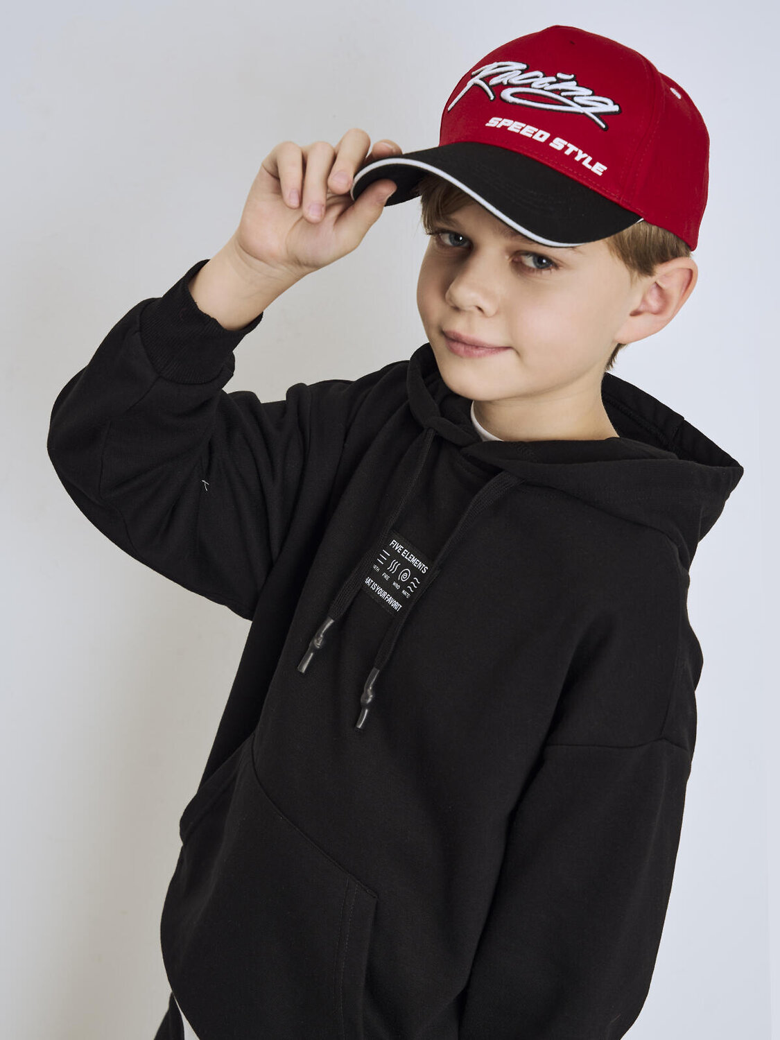 PLAYTODAY Кепка 587929 12611045 черный,красный