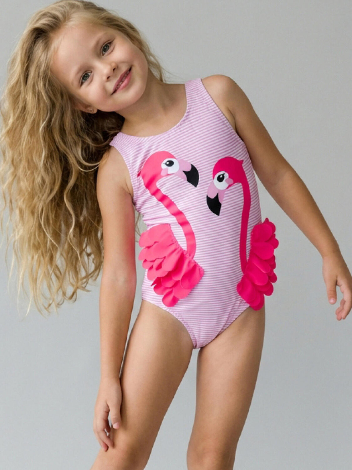 PLAYTODAY Купальник 587930 12622423 белый,розовый