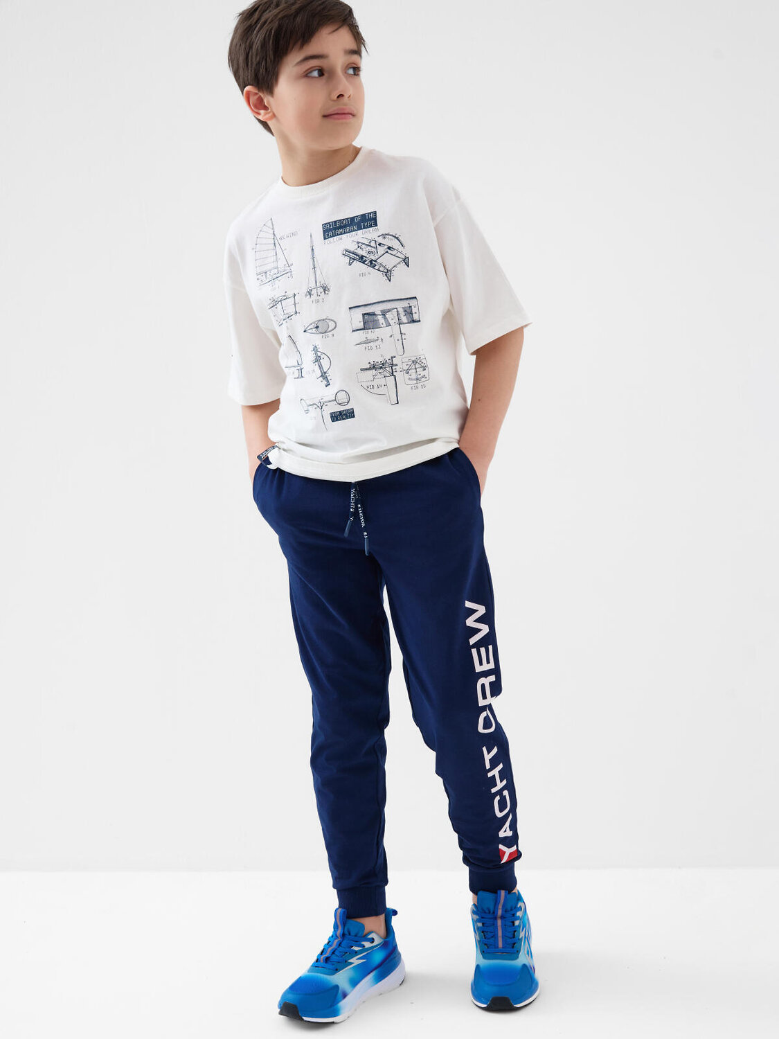 PLAYTODAY Брюки 587970 12611438 тёмно-синий