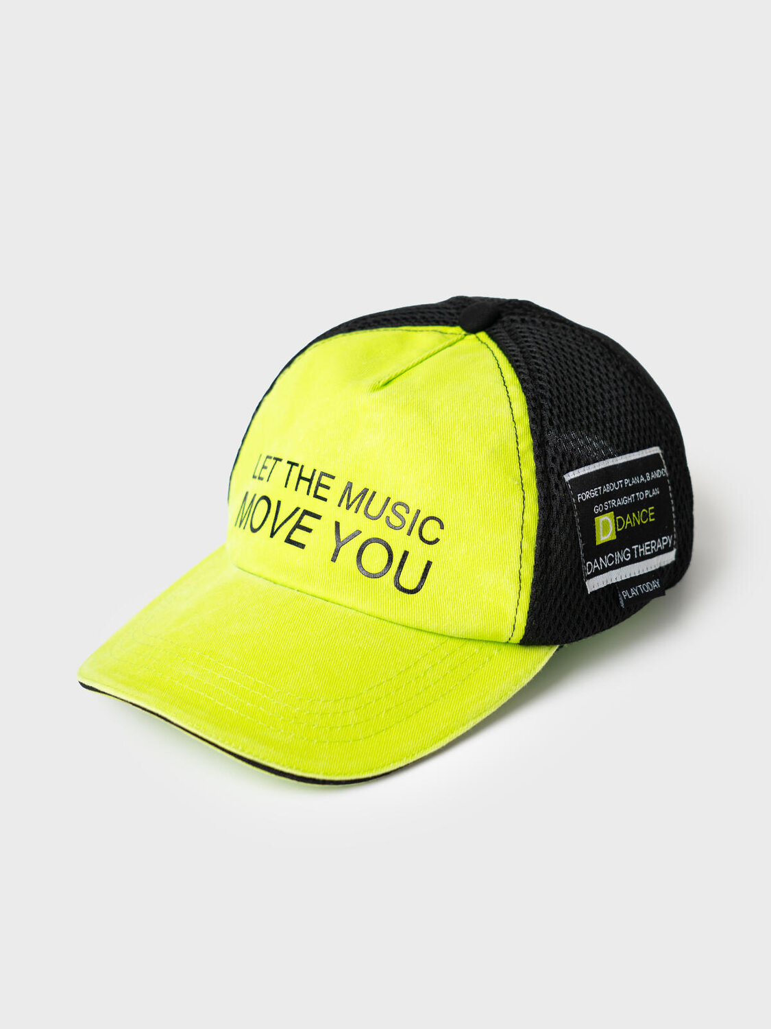 PLAYTODAY Кепка 587991 12611167 черный,светло-зеленый