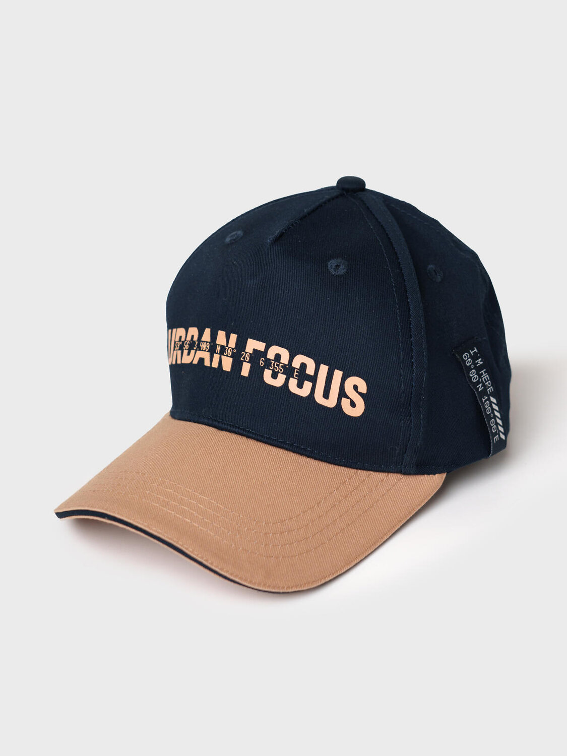 PLAYTODAY Кепка 587995 12611442 тёмно-синий,бежевый