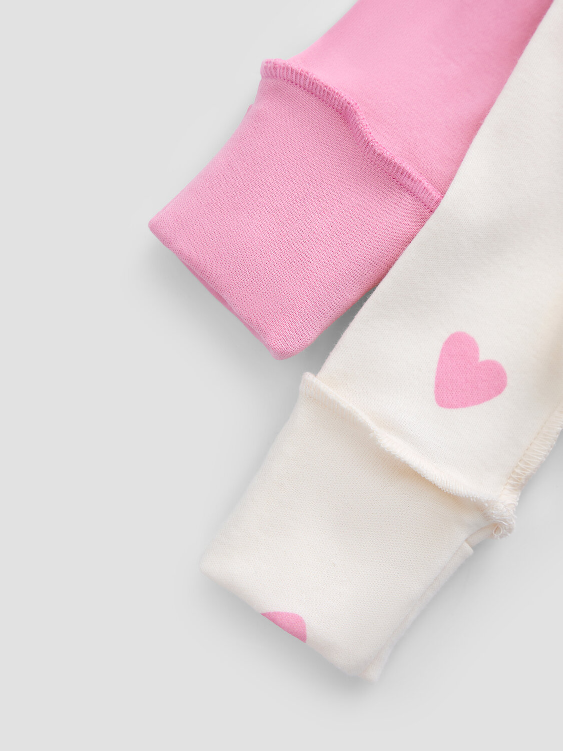 MARK FORMELLE Боди детское 588059 13016-1-2 сердечки на молоке +розовый