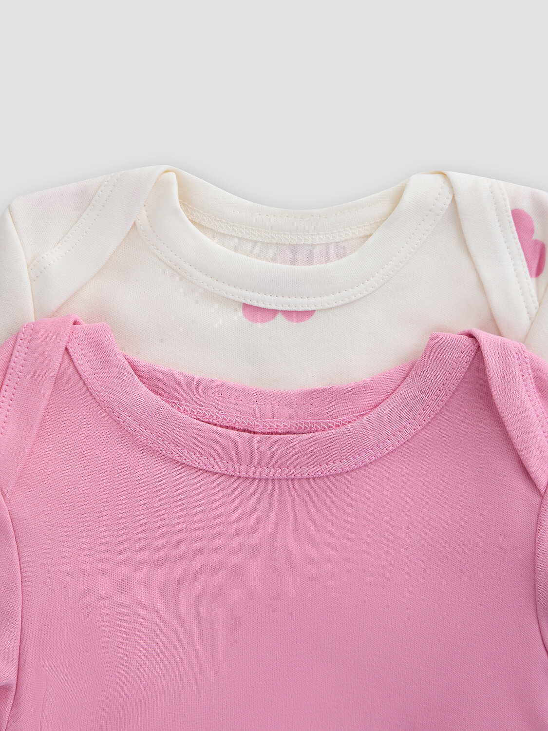 MARK FORMELLE Боди детское 588060 13016-2 сердечки на молоке +розовый