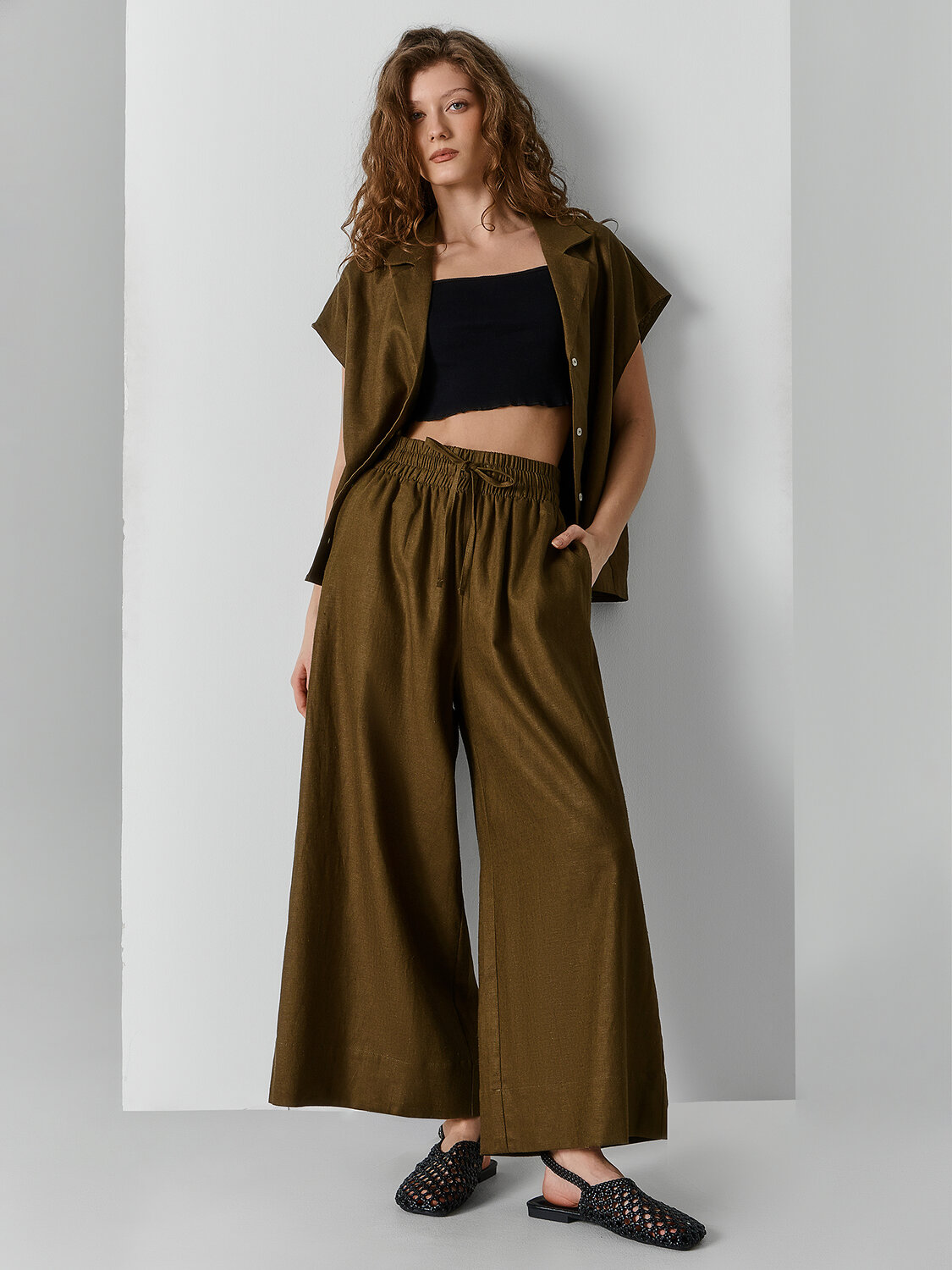 MARK FORMELLE Бриджи 588061 522253 темная олива