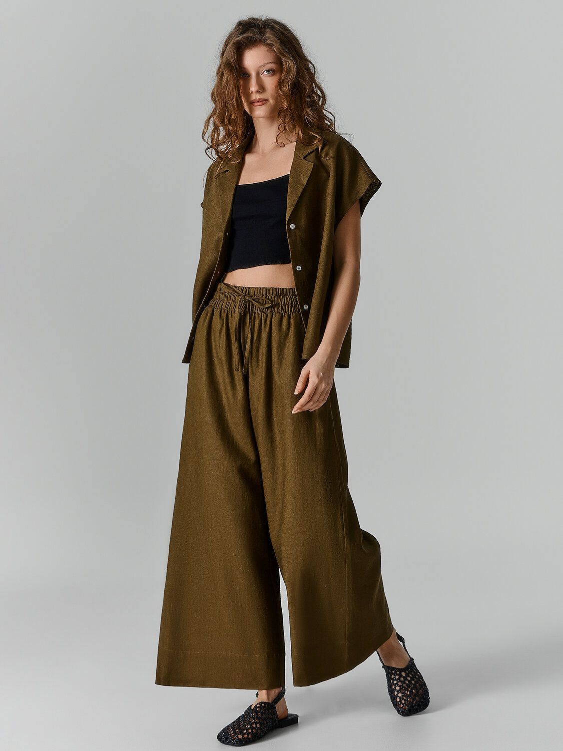 MARK FORMELLE Бриджи 588061 522253 темная олива