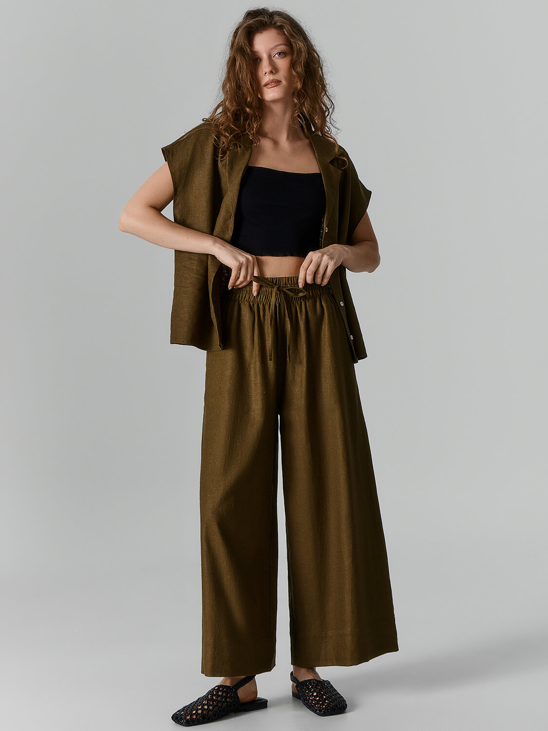 MARK FORMELLE Бриджи 588061 522253 темная олива