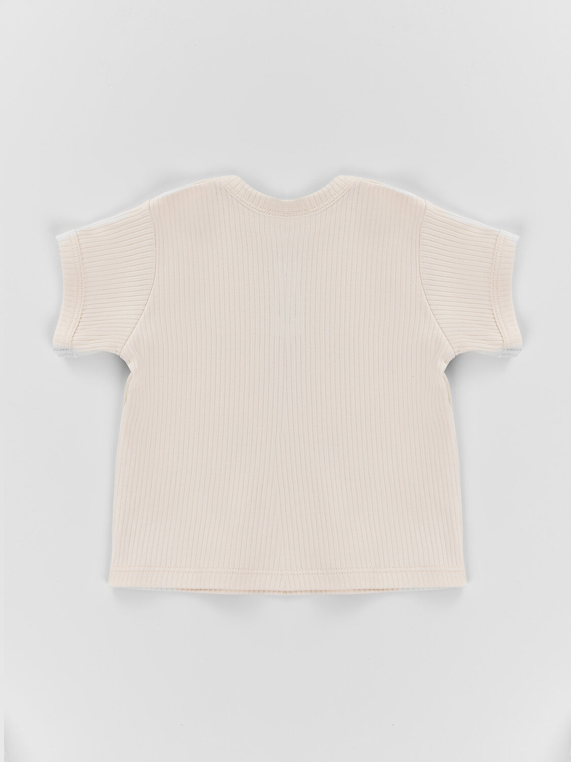 MARK FORMELLE Джемпер 588075 83108-2 молочный +бантики и зайки на розовом